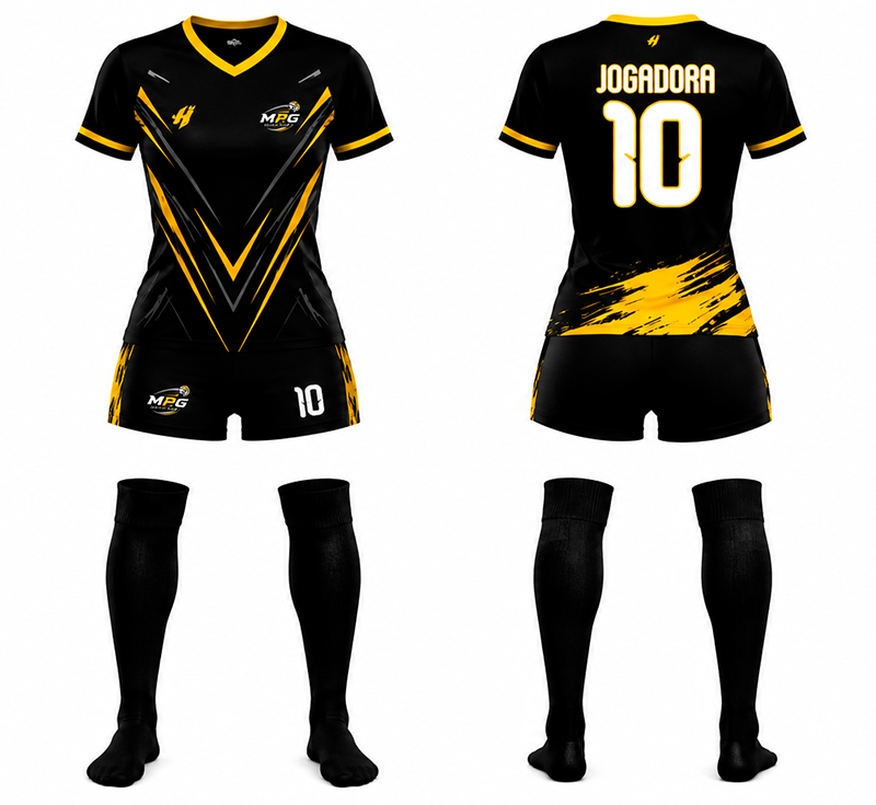Uniforme feminino padrão MPG Academy